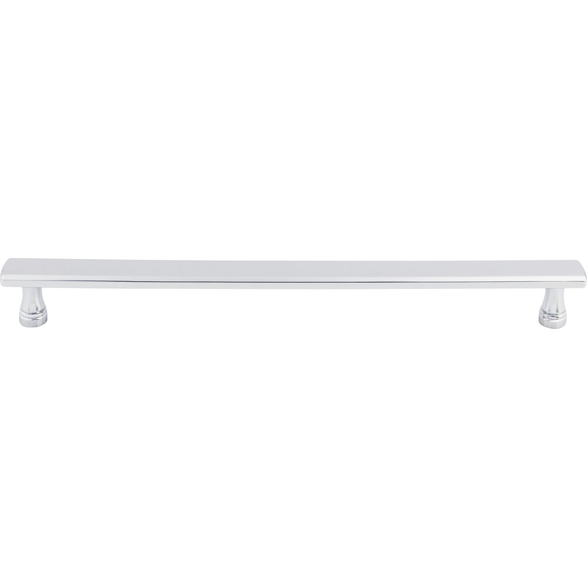 Top Knobs TK858PC: 12" cc Kingsbridge Flat Bar Appliance Pull - Polished Chrome