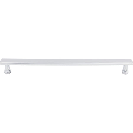 Top Knobs TK858PC: 12" cc Kingsbridge Flat Bar Appliance Pull - Polished Chrome