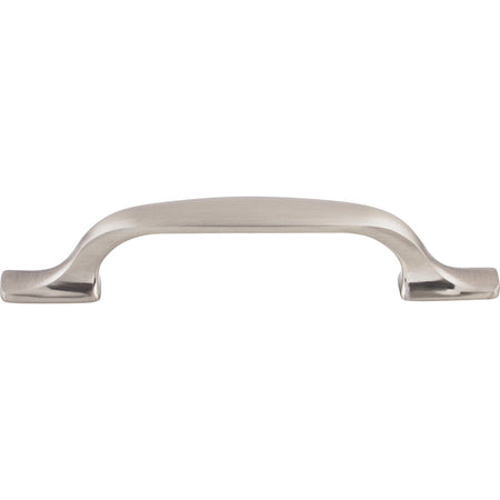 Top Knobs TK863BSN: 3-3/4" cc Torbay D-Handle Cabinet Pull - Brushed Satin Nickel
