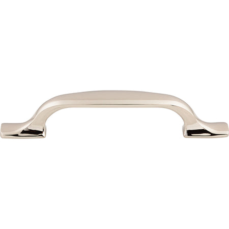 Top Knobs TK863PN: 3-3/4" cc Torbay D-Handle Cabinet Pull - Polished Nickel