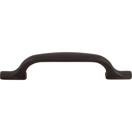 Top Knobs TK863SAB: 3-3/4" cc Torbay D-Handle Cabinet Pull - Sable