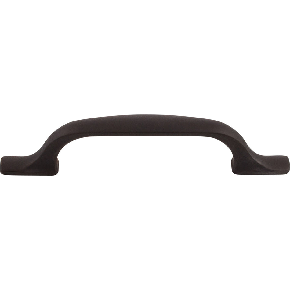 Top Knobs TK863SAB: 3-3/4" cc Torbay D-Handle Cabinet Pull - Sable