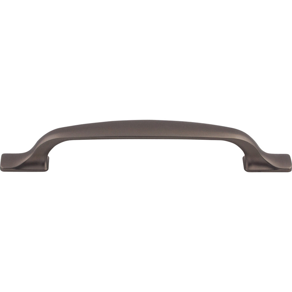 Top Knobs TK864AG: 5-1/16" cc Torbay D-Handle Cabinet Pull - Ash Gray