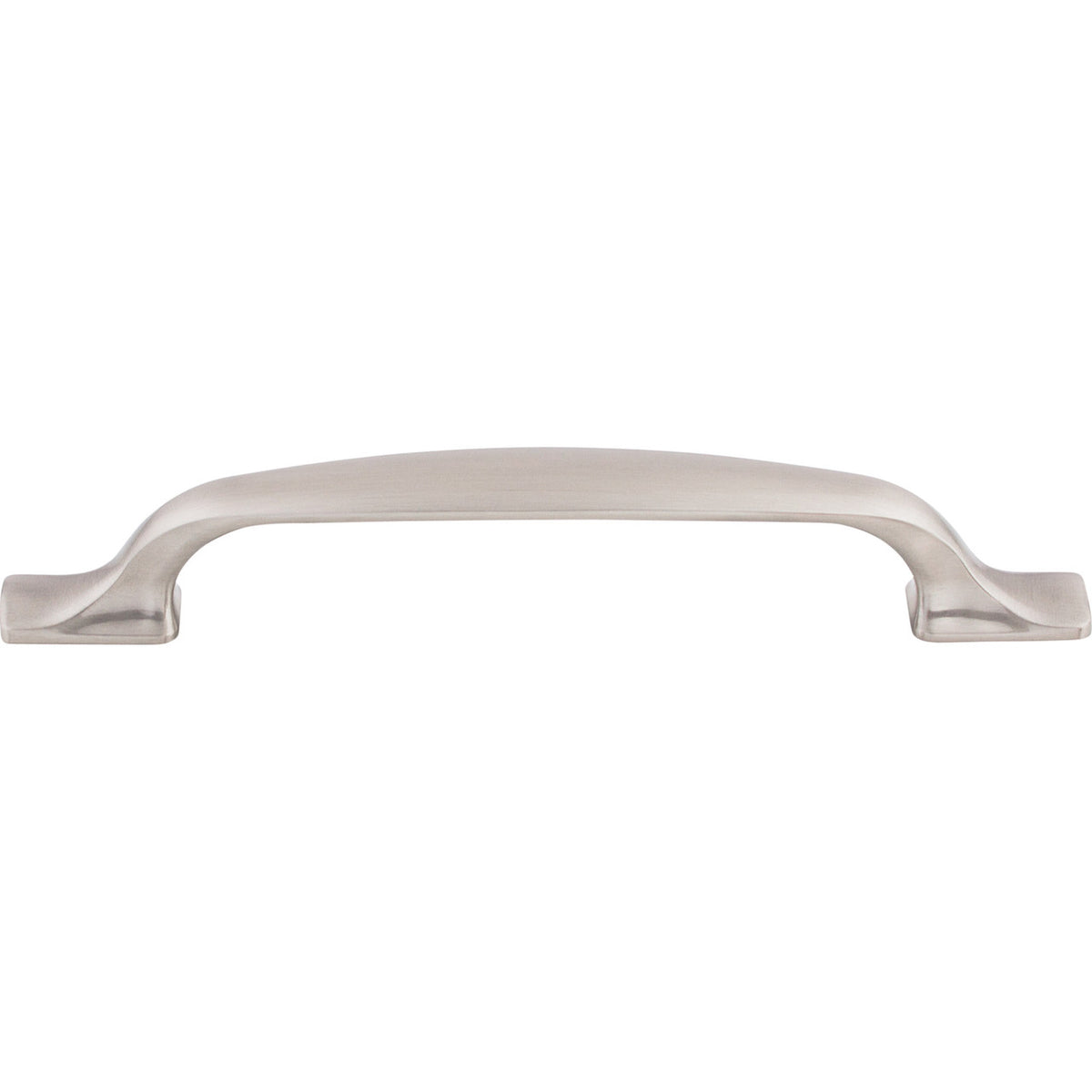 Top Knobs TK864BSN: 5-1/16" cc Torbay D-Handle Cabinet Pull - Brushed Satin Nickel