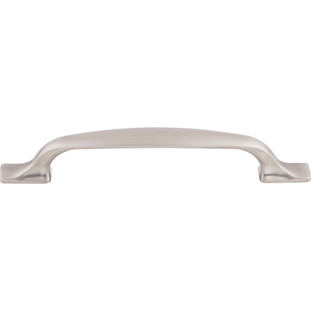 Top Knobs TK864BSN: 5-1/16" cc Torbay D-Handle Cabinet Pull - Brushed Satin Nickel