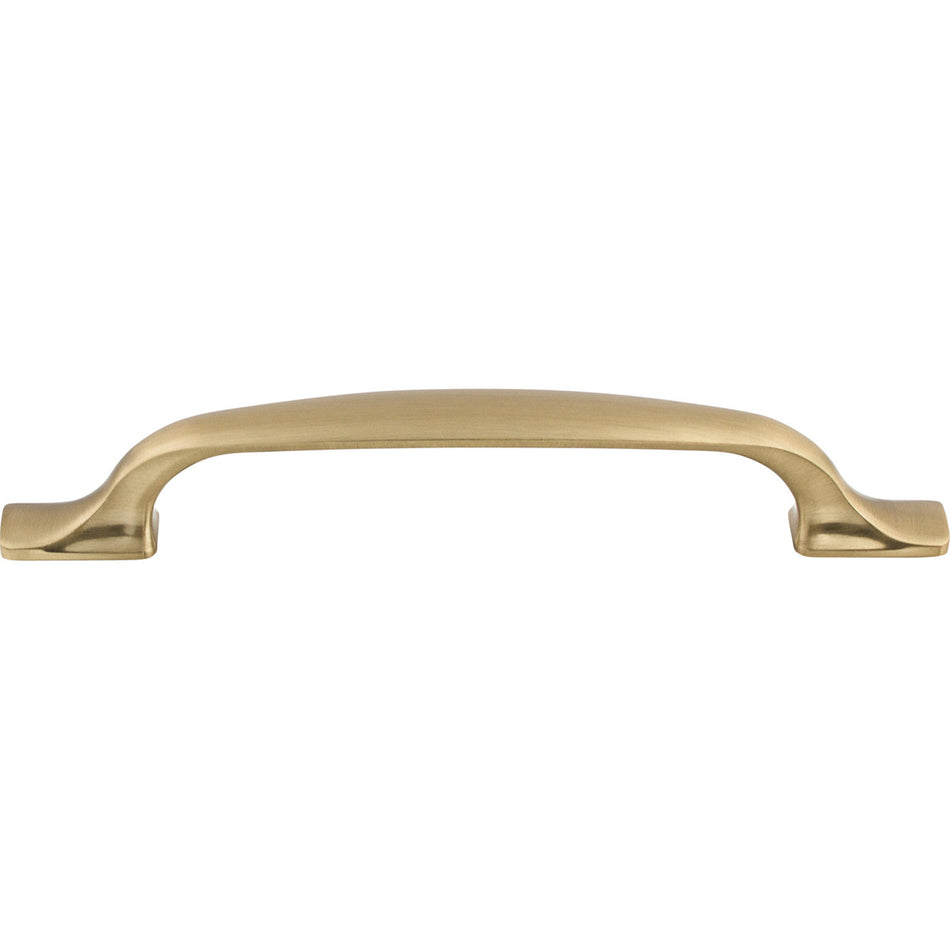 Top Knobs TK864HB: 5-1/16" cc Torbay D-Handle Cabinet Pull - Honey Bronze
