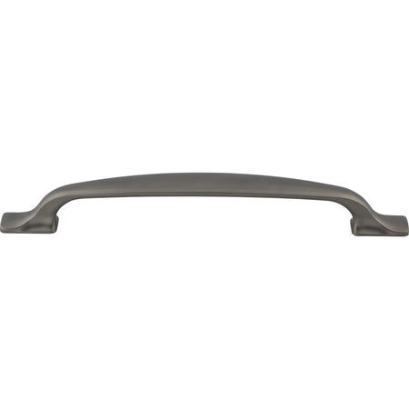 Top Knobs TK865AG: 6-5/16" cc Torbay D-Handle Cabinet Pull - Ash Gray