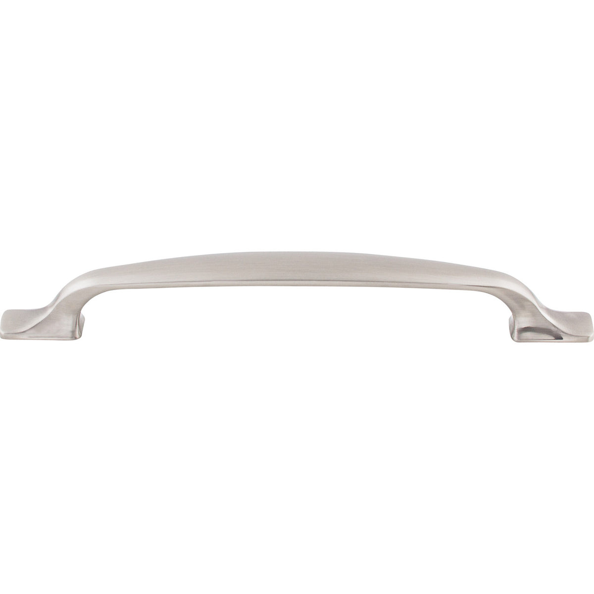 Top Knobs TK865BSN: 6-5/16" cc Torbay D-Handle Cabinet Pull - Brushed Satin Nickel