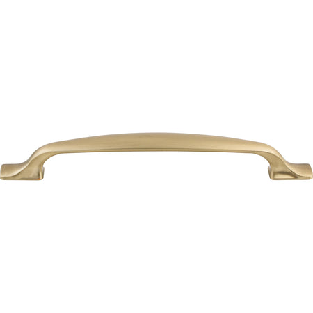 Top Knobs TK865HB: 6-5/16" cc Torbay D-Handle Cabinet Pull - Honey Bronze