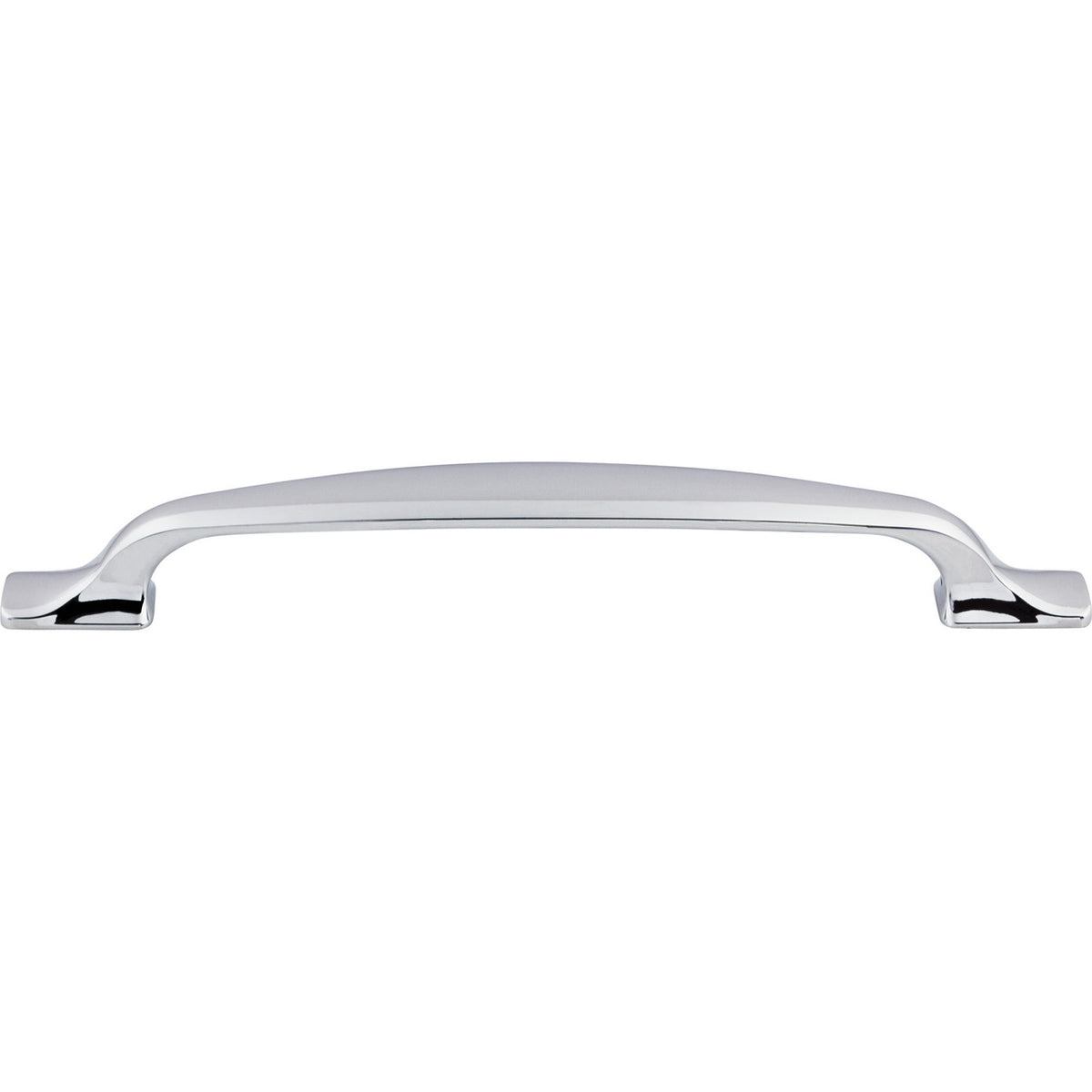 Top Knobs TK865PC: 6-5/16" cc Torbay D-Handle Cabinet Pull - Polished Chrome