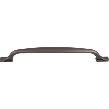Top Knobs TK866AG: 7-9/16" cc Torbay D-Handle Cabinet Pull - Ash Gray