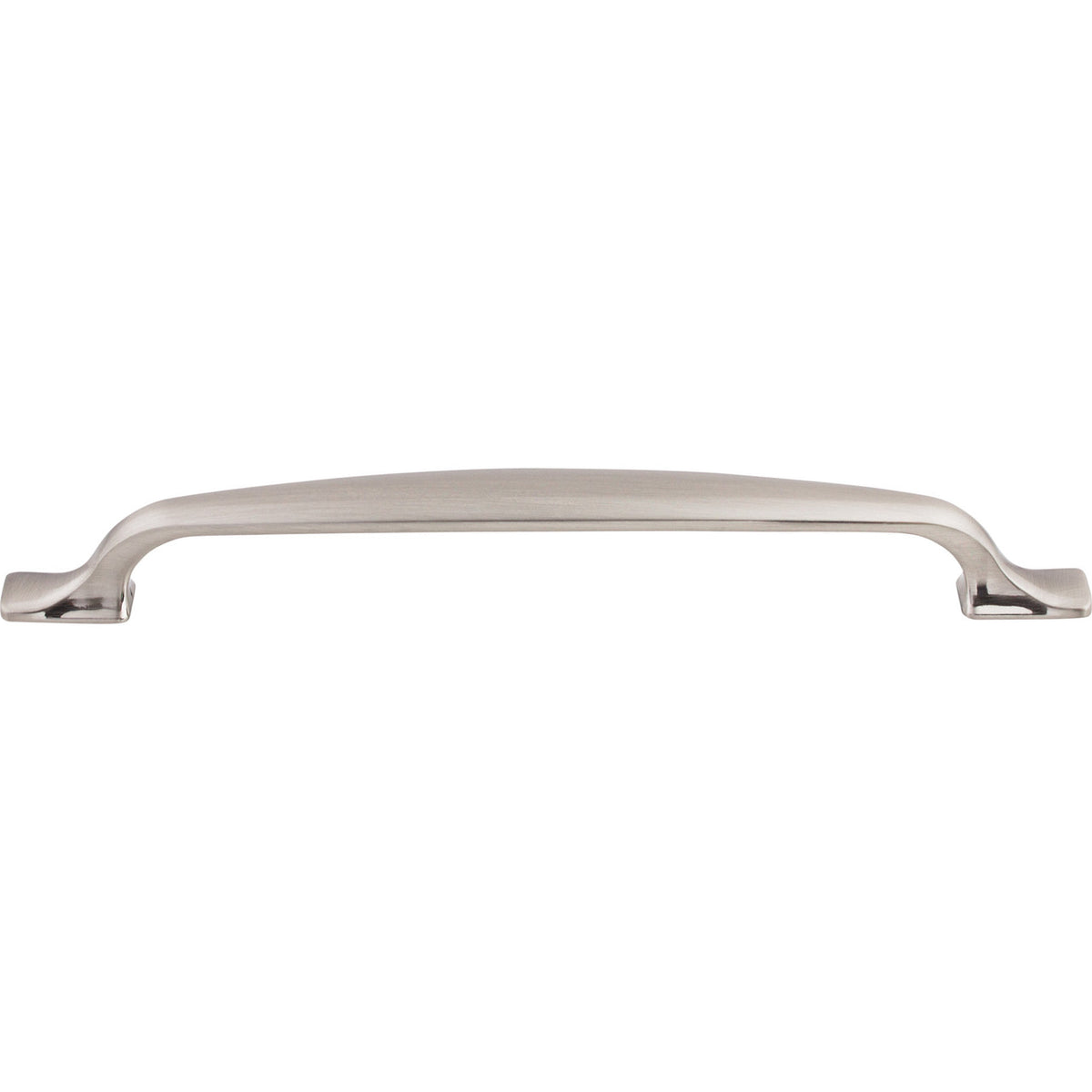 Top Knobs TK866BSN: 7-9/16" cc Torbay D-Handle Cabinet Pull - Brushed Satin Nickel