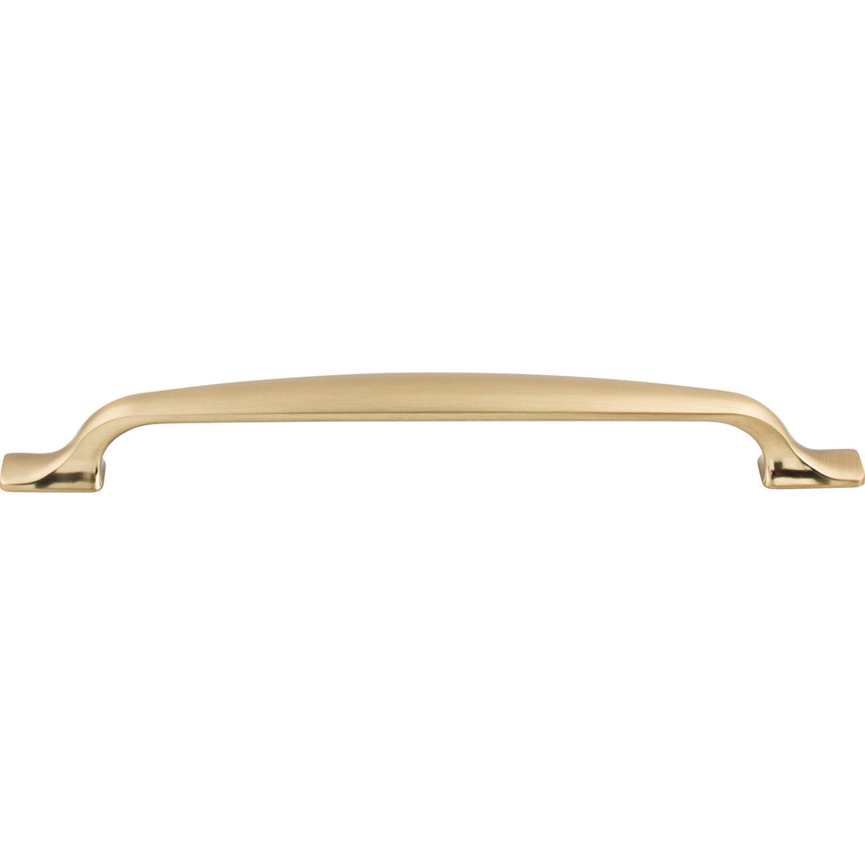 Top Knobs TK866HB: 7-9/16" cc Torbay D-Handle Cabinet Pull - Honey Bronze