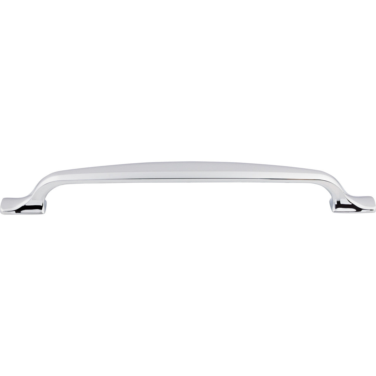 Top Knobs TK866PC: 7-9/16" cc Torbay D-Handle Cabinet Pull - Polished Chrome