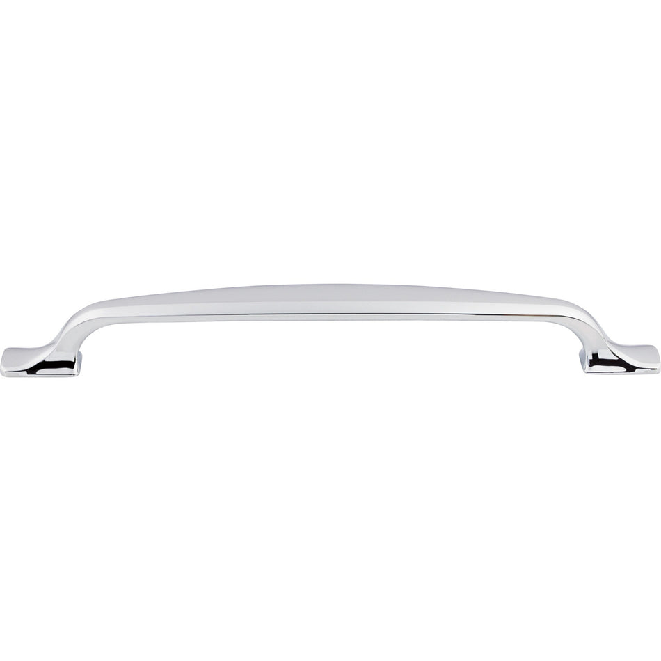 Top Knobs TK866PC: 7-9/16" cc Torbay D-Handle Cabinet Pull - Polished Chrome