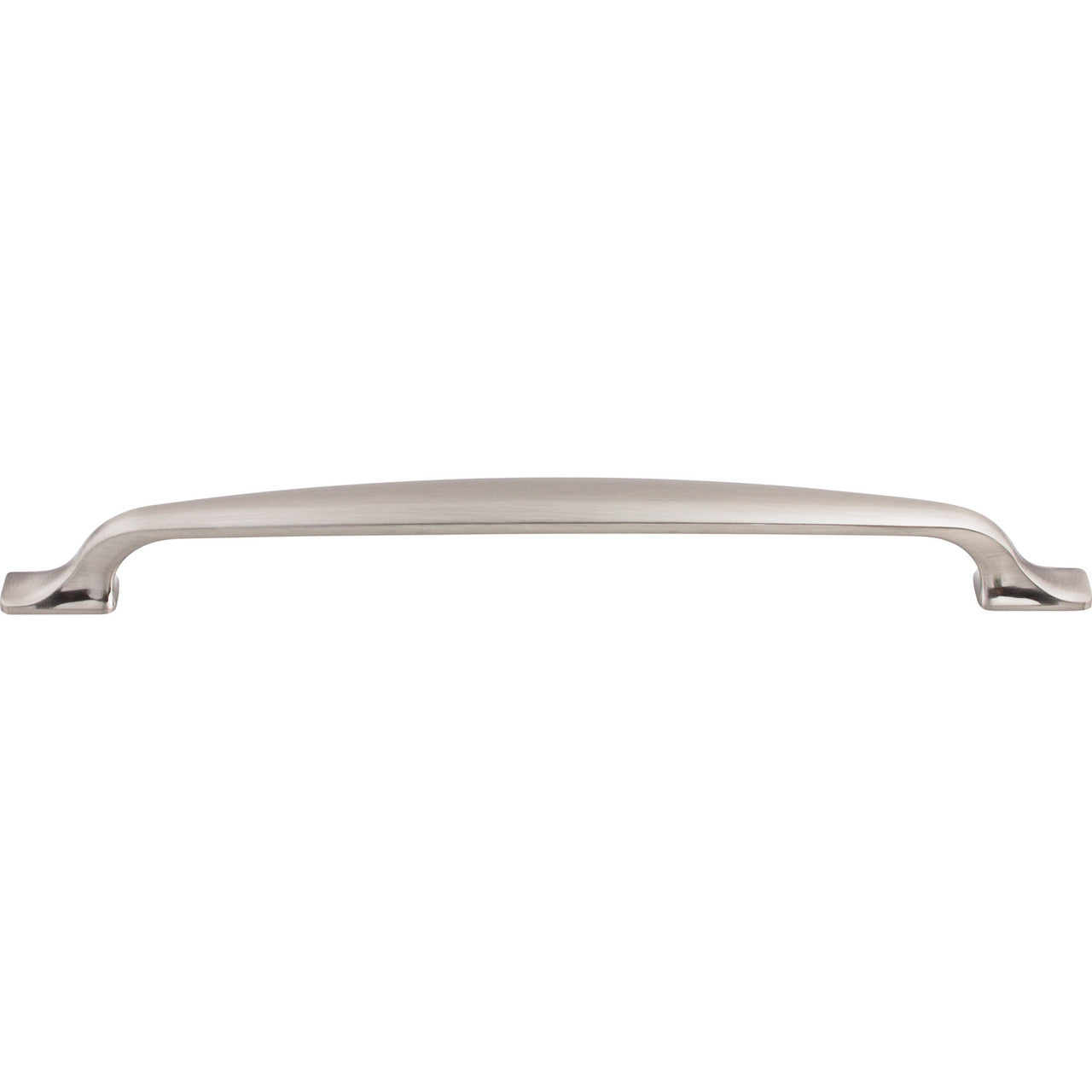Top Knobs TK867BSN: 8-13/16" cc Torbay D-Handle Cabinet Pull - Brushed Satin Nickel