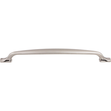 Top Knobs TK867BSN: 8-13/16" cc Torbay D-Handle Cabinet Pull - Brushed Satin Nickel