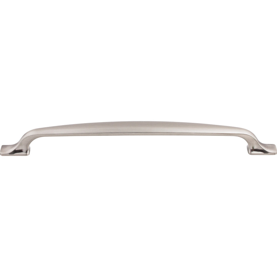 Top Knobs TK867BSN: 8-13/16" cc Torbay D-Handle Cabinet Pull - Brushed Satin Nickel
