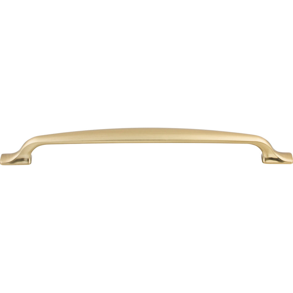 Top Knobs TK867HB: 8-13/16" cc Torbay D-Handle Cabinet Pull - Honey Bronze