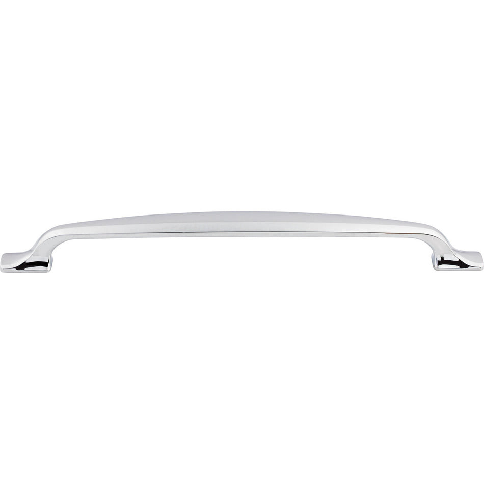 Top Knobs TK867PC: 8-13/16" cc Torbay D-Handle Cabinet Pull - Polished Chrome