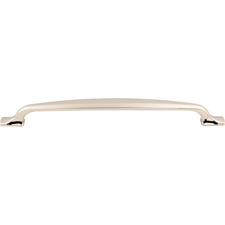 Top Knobs TK867PN: 8-13/16" cc Torbay D-Handle Cabinet Pull - Polished Nickel