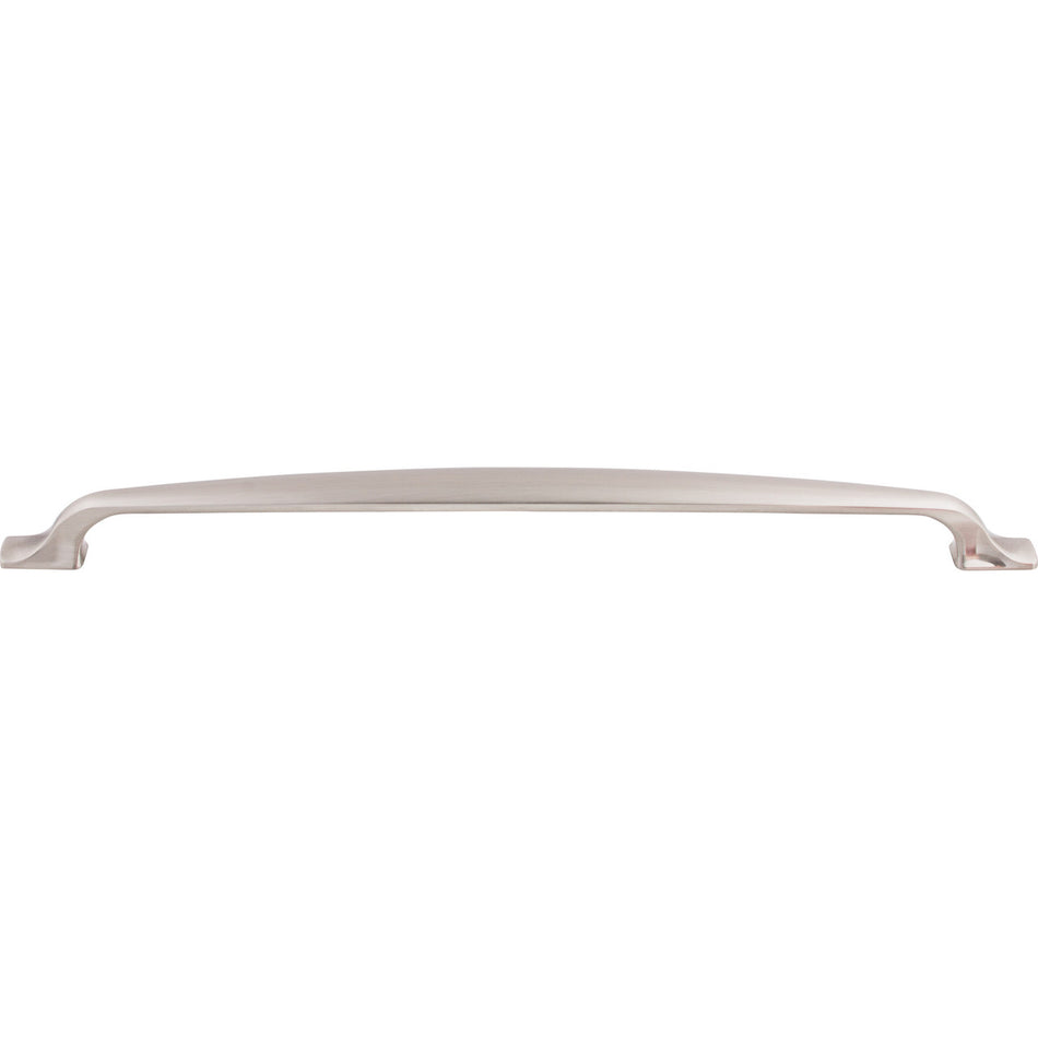 Top Knobs TK868BSN: 12" cc Torbay D-Handle Cabinet Pull - Brushed Satin Nickel