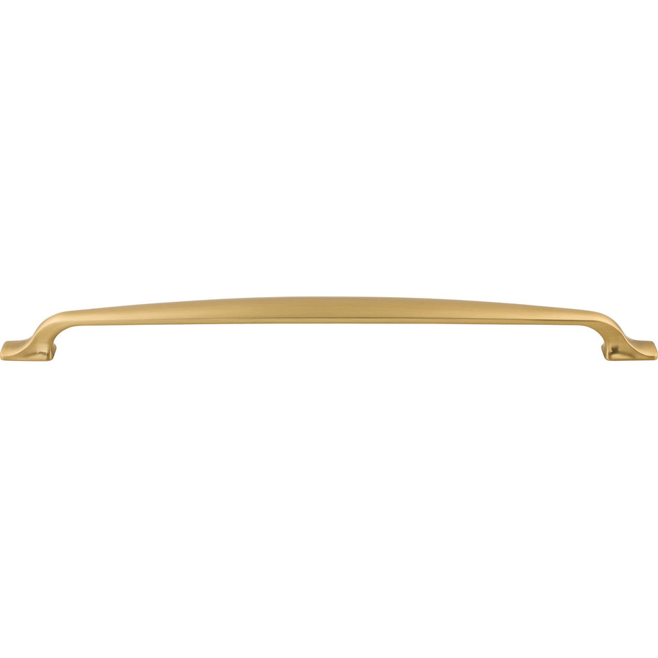 Top Knobs TK868HB: 12" cc Torbay D-Handle Cabinet Pull - Honey Bronze