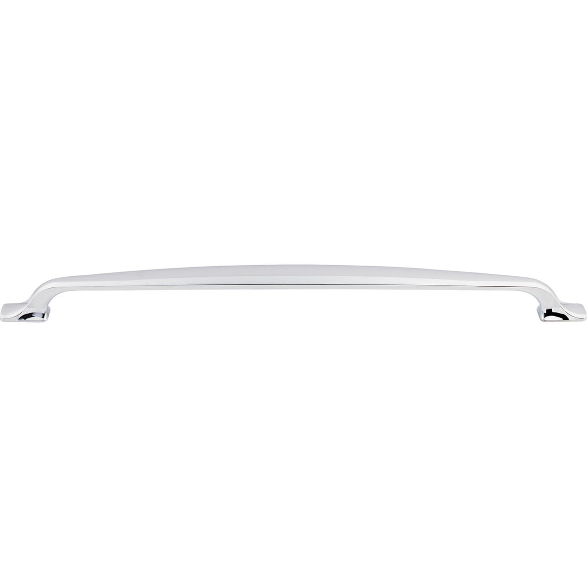 Top Knobs TK868PC: 12" cc Torbay D-Handle Cabinet Pull - Polished Chrome