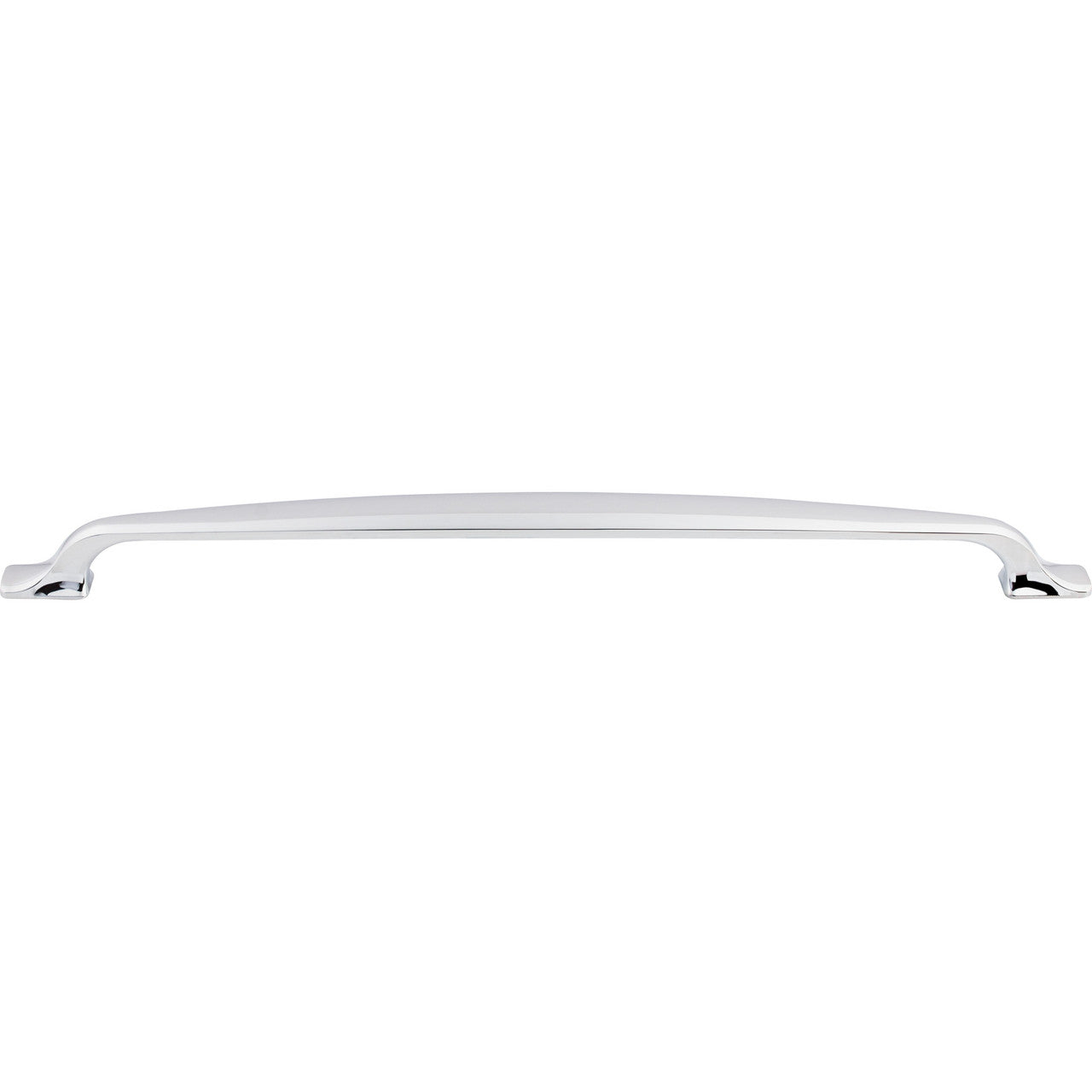 Top Knobs TK868PC: 12" cc Torbay D-Handle Cabinet Pull - Polished Chrome