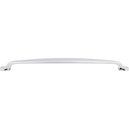Top Knobs TK868PC: 12" cc Torbay D-Handle Cabinet Pull - Polished Chrome