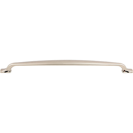 Top Knobs TK868PN: 12" cc Torbay D-Handle Cabinet Pull - Polished Nickel