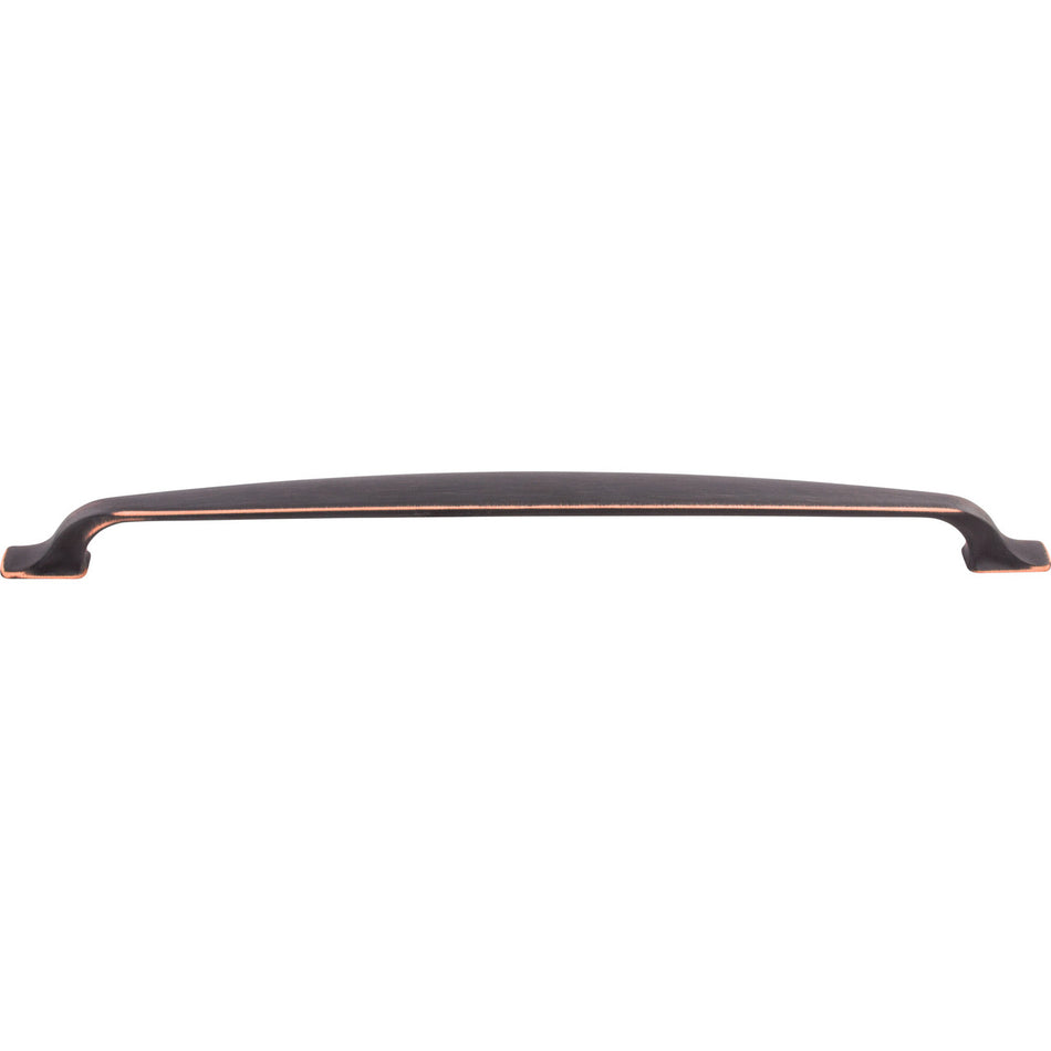 Top Knobs TK868UM: 12" cc Torbay D-Handle Cabinet Pull - Umbrio