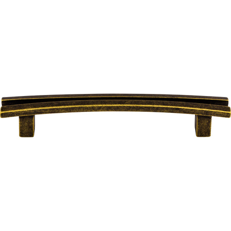 Top Knobs TK86GBZ: 5" cc Sanctuary Flared Bar Cabinet Pull - German Bronze