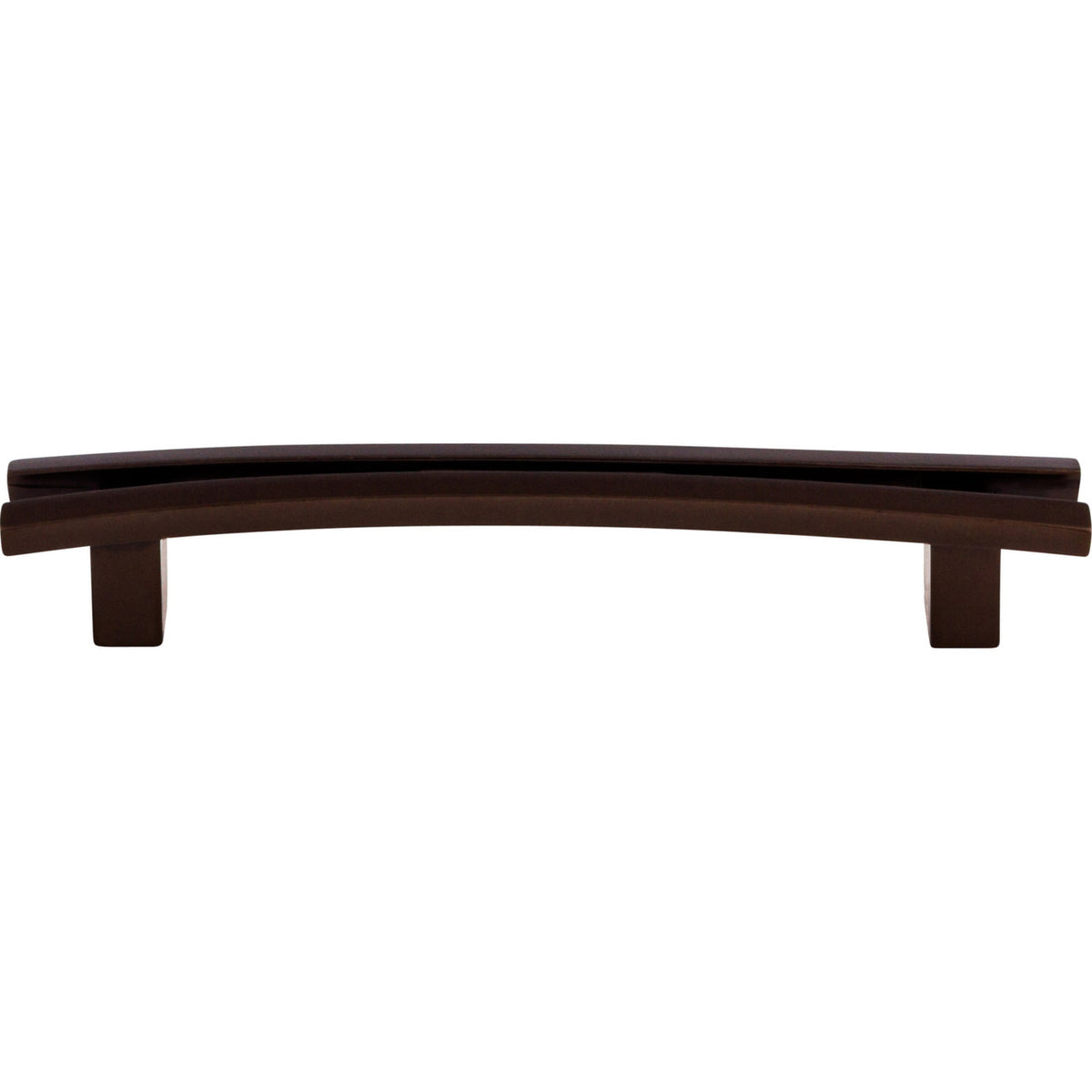 Top Knobs TK86ORB: 5" cc Sanctuary Flared Bar Cabinet Pull - Oil Rubbed Bronze