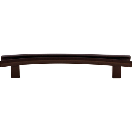 Top Knobs TK86ORB: 5" cc Sanctuary Flared Bar Cabinet Pull - Oil Rubbed Bronze