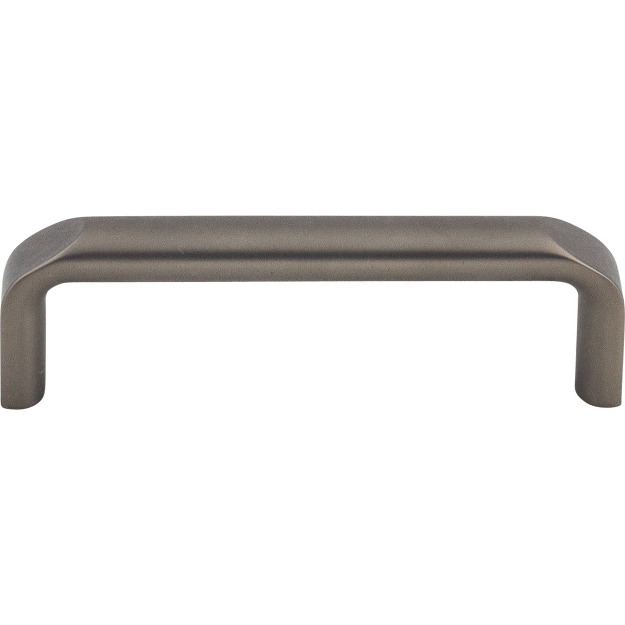 Top Knobs TK872AG: 3-3/4" cc Exeter Round Bar Cabinet Pull - Ash Gray