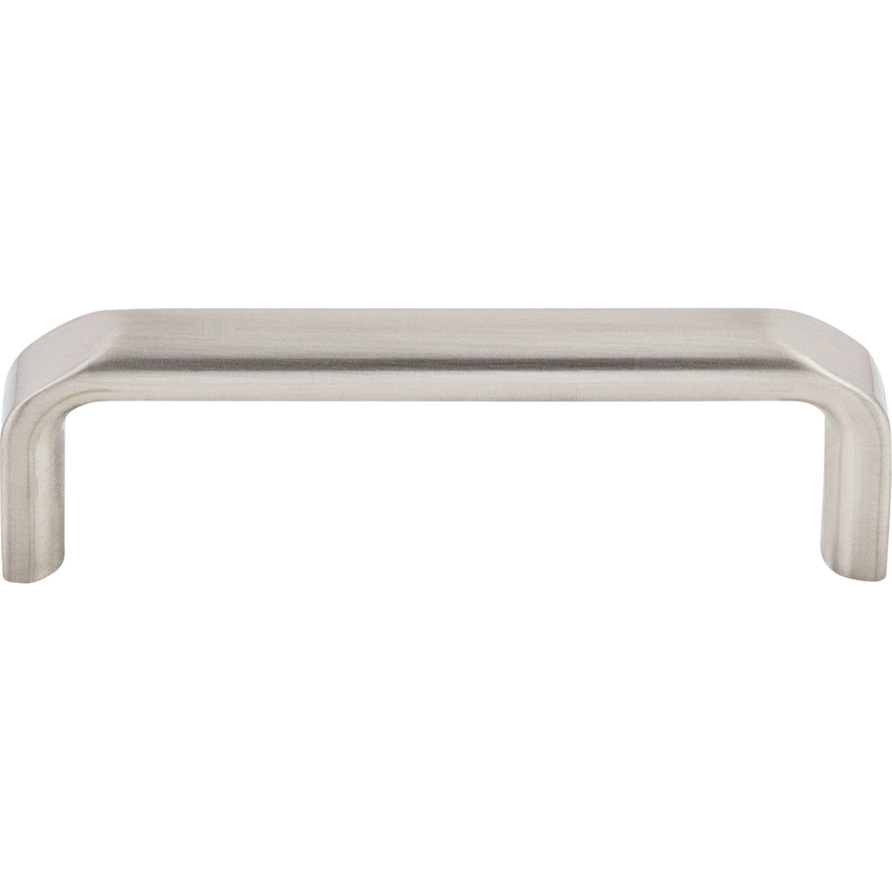 Top Knobs TK872BSN: 3-3/4" cc Exeter Round Bar Cabinet Pull - Brushed Satin Nickel