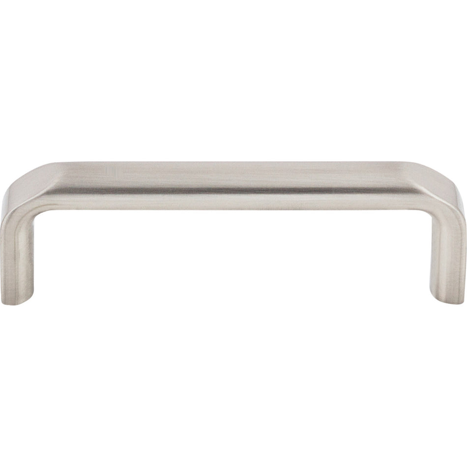 Top Knobs TK872BSN: 3-3/4" cc Exeter Round Bar Cabinet Pull - Brushed Satin Nickel