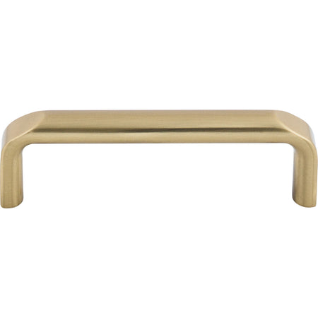 Top Knobs TK872HB: 3-3/4" cc Exeter Round Bar Cabinet Pull - Honey Bronze
