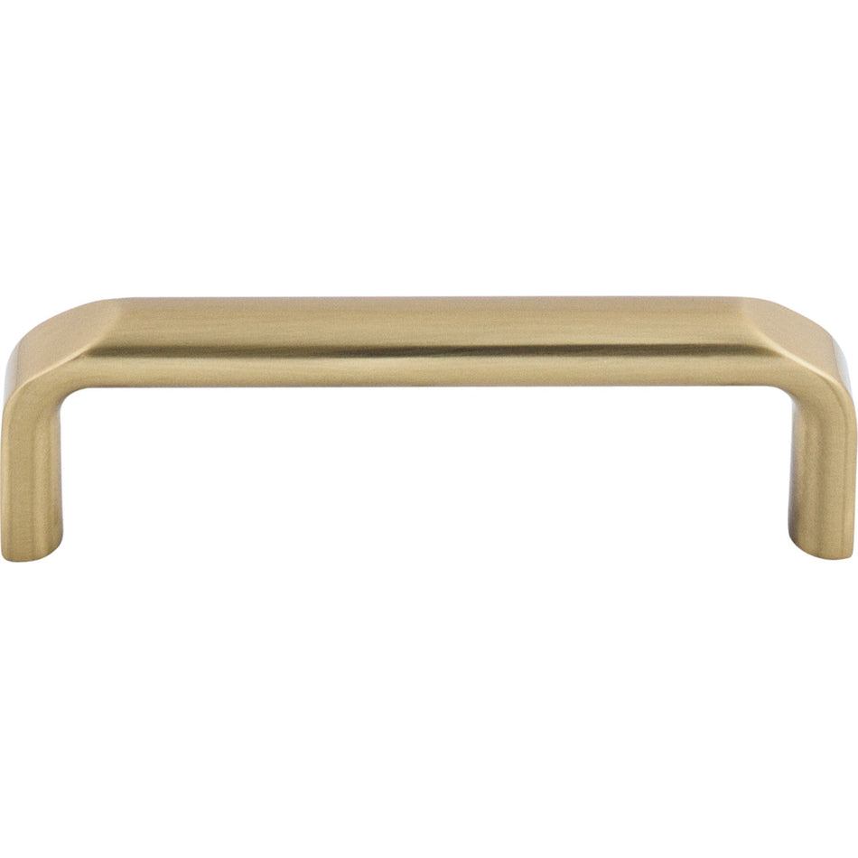 Top Knobs TK872HB: 3-3/4" cc Exeter Round Bar Cabinet Pull - Honey Bronze