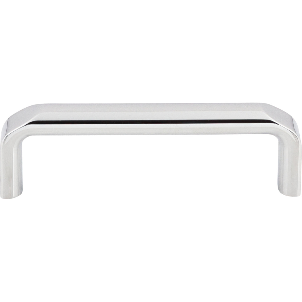 Top Knobs TK872PC: 3-3/4" cc Exeter Round Bar Cabinet Pull - Polished Chrome