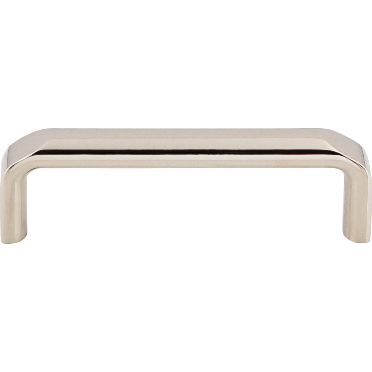 Top Knobs TK872PN: 3-3/4" cc Exeter Round Bar Cabinet Pull - Polished Nickel