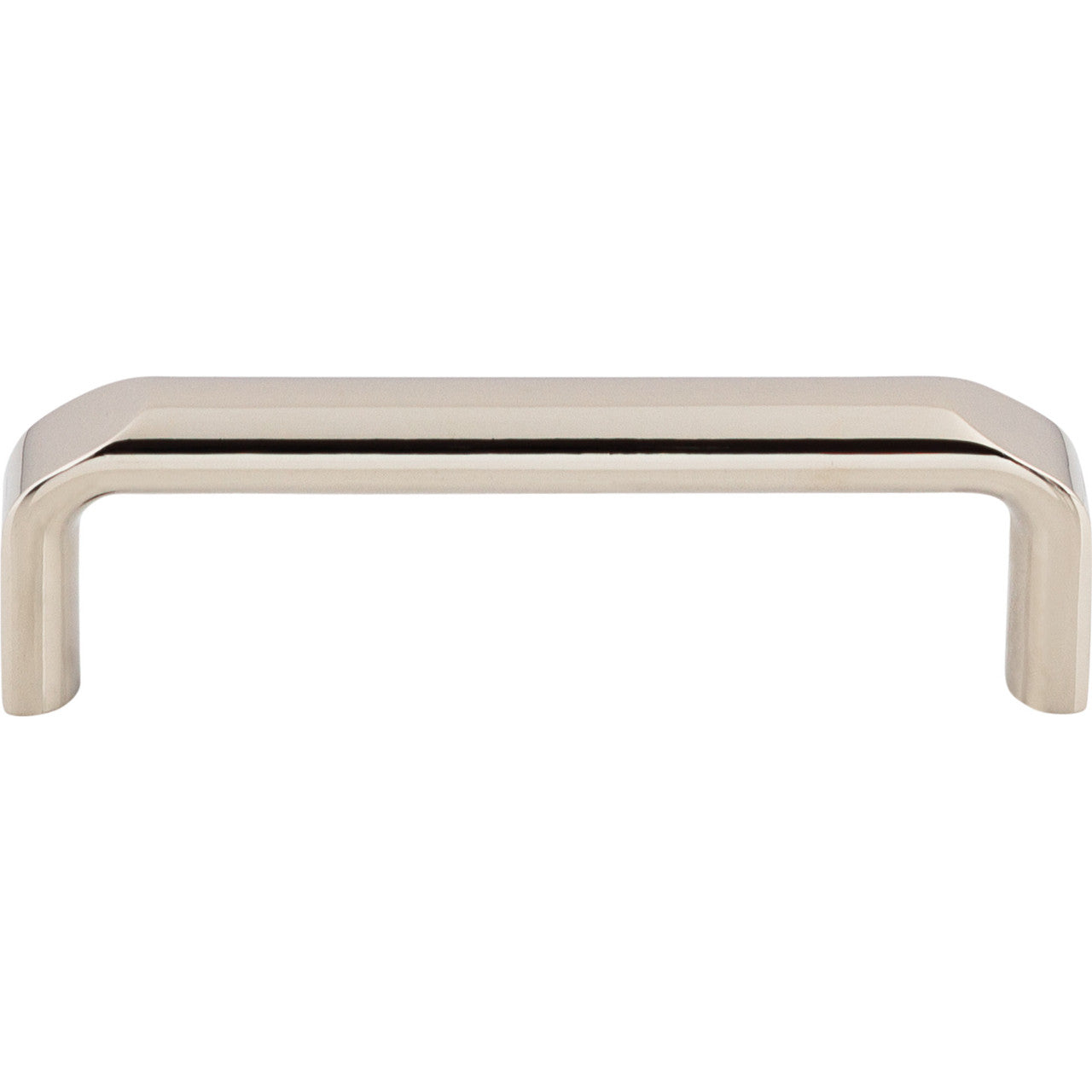 Top Knobs TK872PN: 3-3/4" cc Exeter Round Bar Cabinet Pull - Polished Nickel