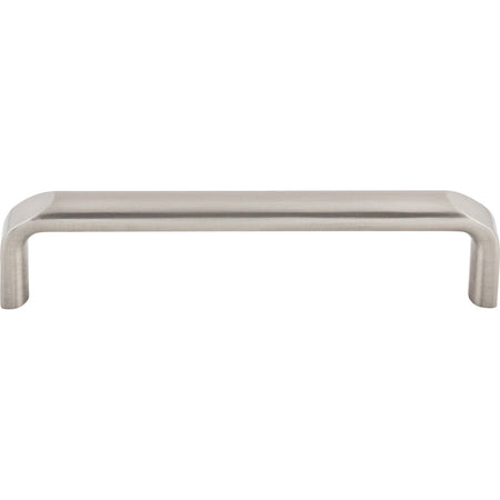 Top Knobs TK873BSN: 5-1/16" cc Exeter Round Bar Cabinet Pull - Brushed Satin Nickel