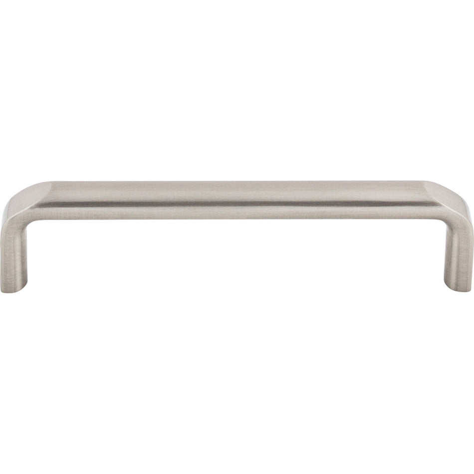 Top Knobs TK873BSN: 5-1/16" cc Exeter Round Bar Cabinet Pull - Brushed Satin Nickel