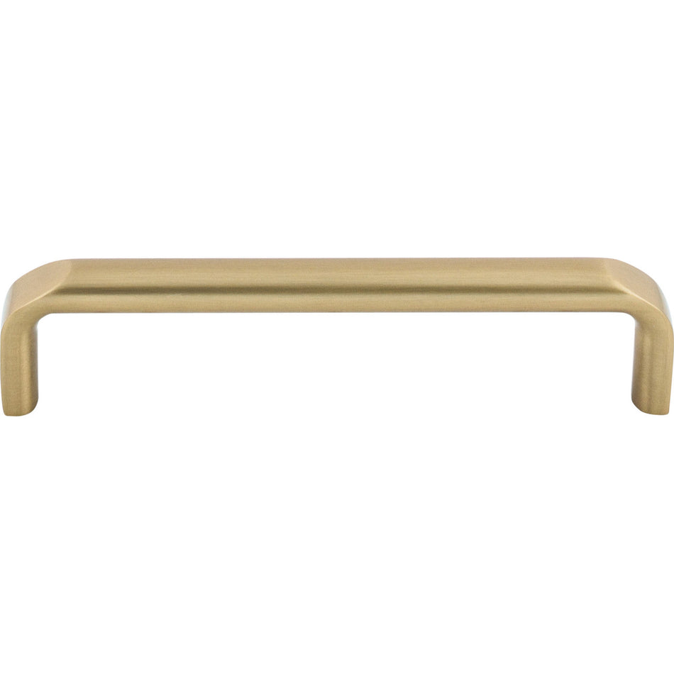 Top Knobs TK873HB: 5-1/16" cc Exeter Round Bar Cabinet Pull - Honey Bronze