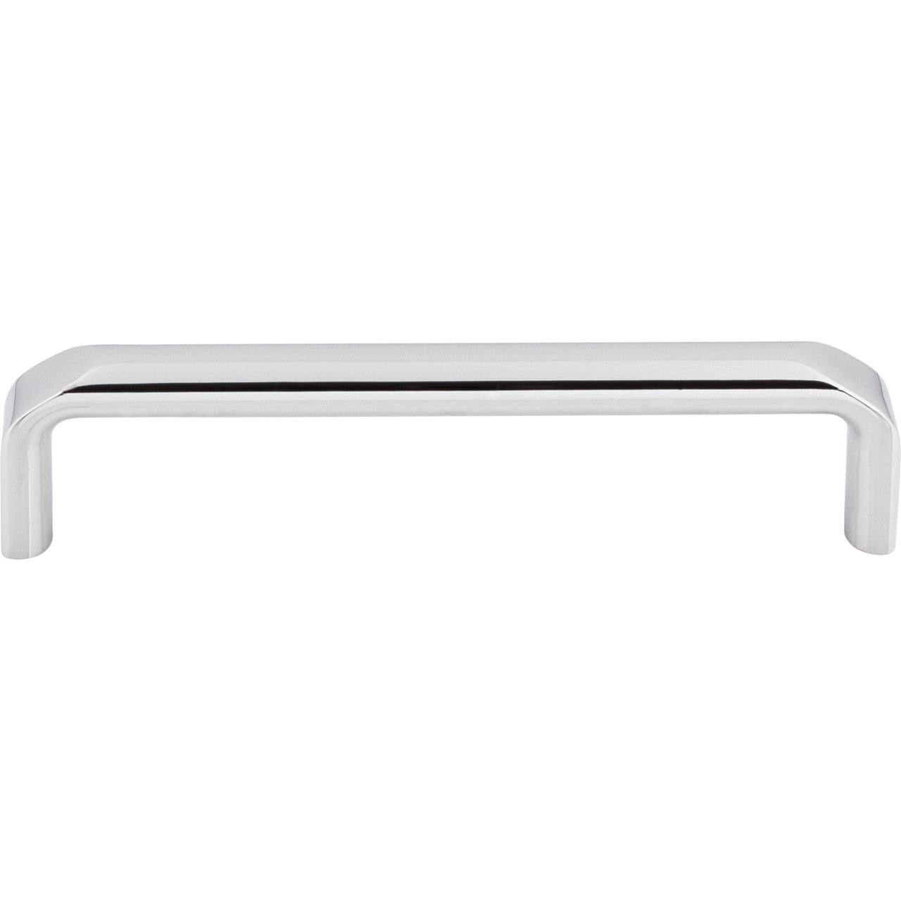 Top Knobs TK873PC: 5-1/16" cc Exeter Round Bar Cabinet Pull - Polished Chrome
