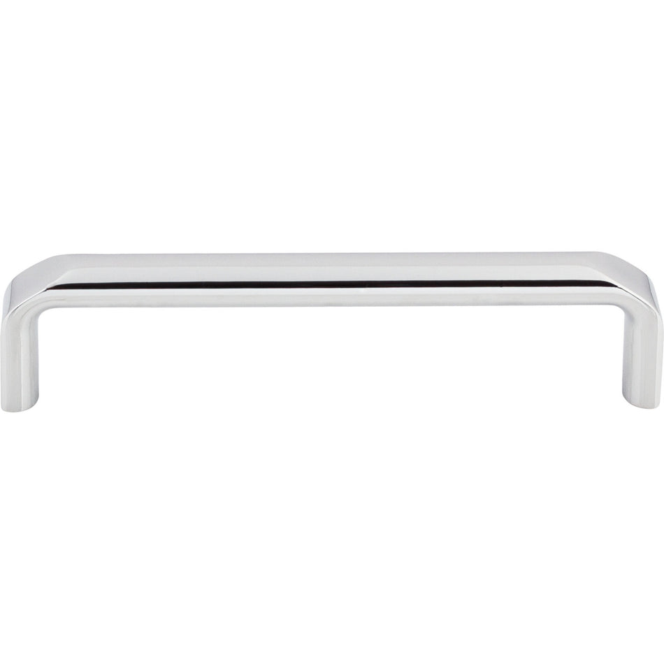 Top Knobs TK873PC: 5-1/16" cc Exeter Round Bar Cabinet Pull - Polished Chrome