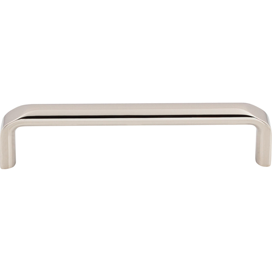Top Knobs TK873PN: 5-1/16" cc Exeter Round Bar Cabinet Pull - Polished Nickel