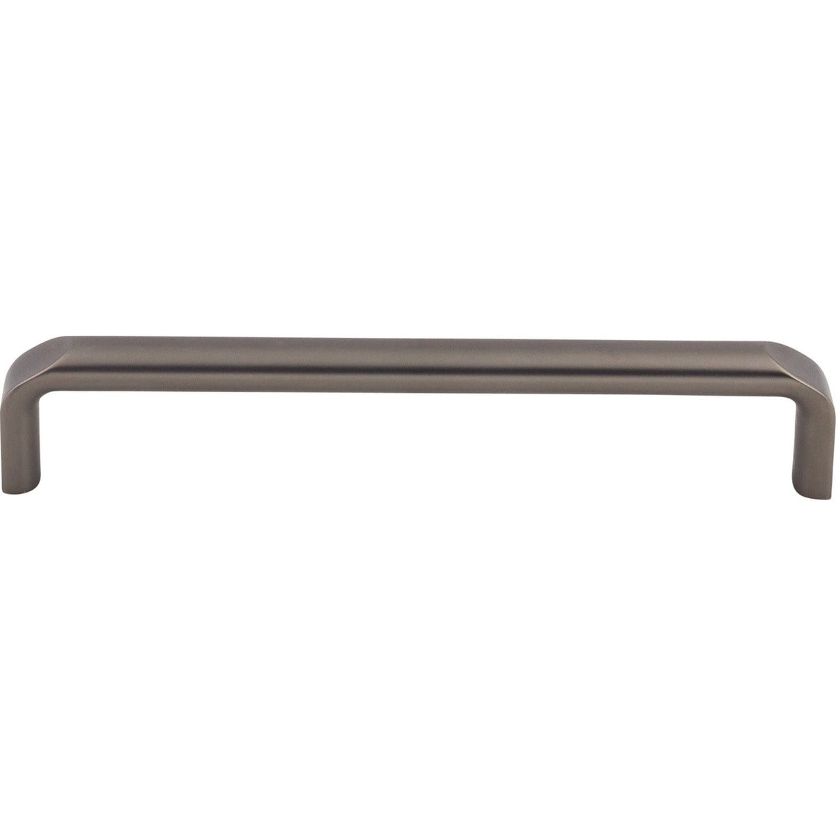 Top Knobs TK874AG: 6-5/16" cc Exeter Round Bar Cabinet Pull - Ash Gray
